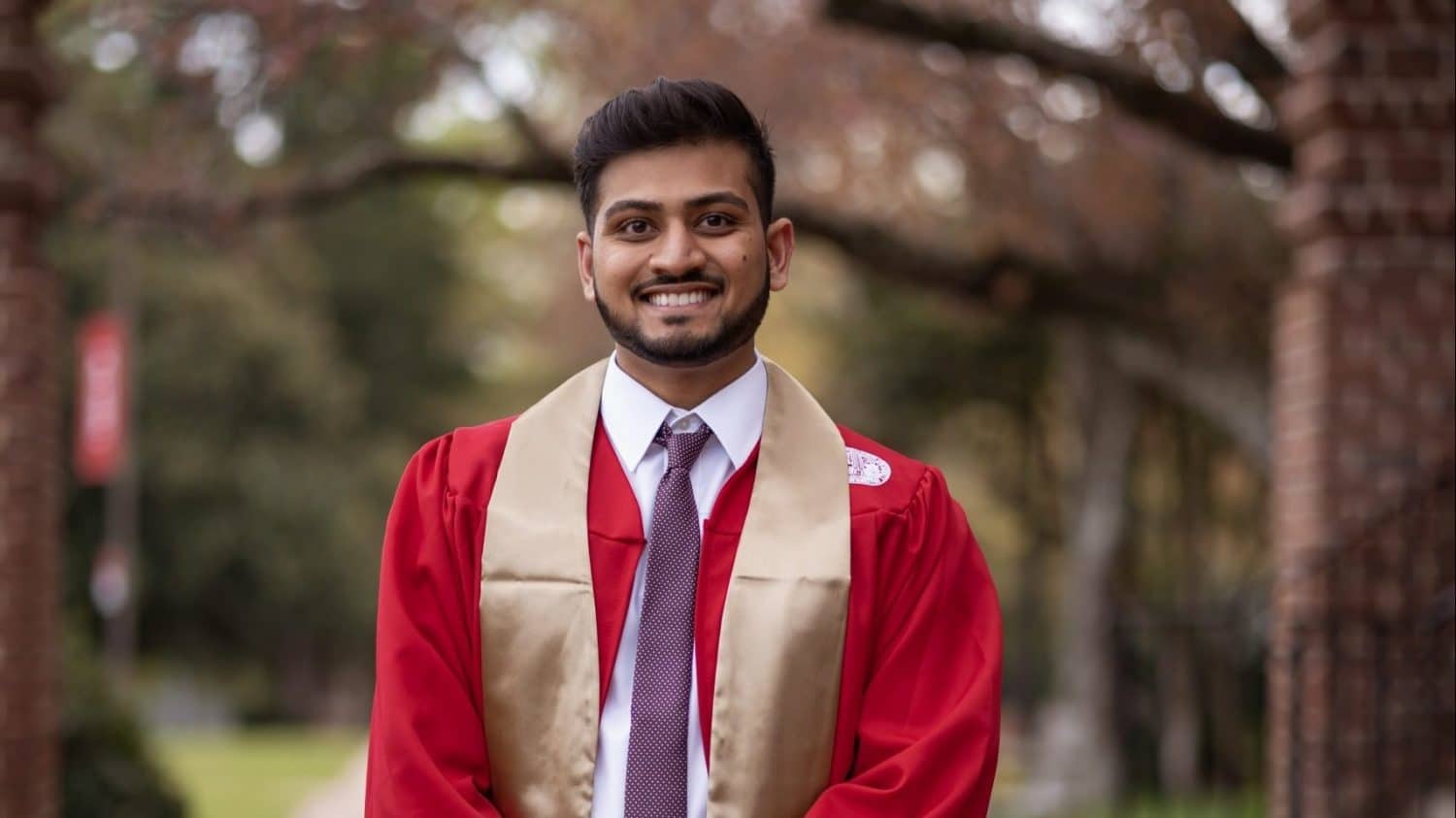 Spring 2021 BioSci graduate Dhuru Patel