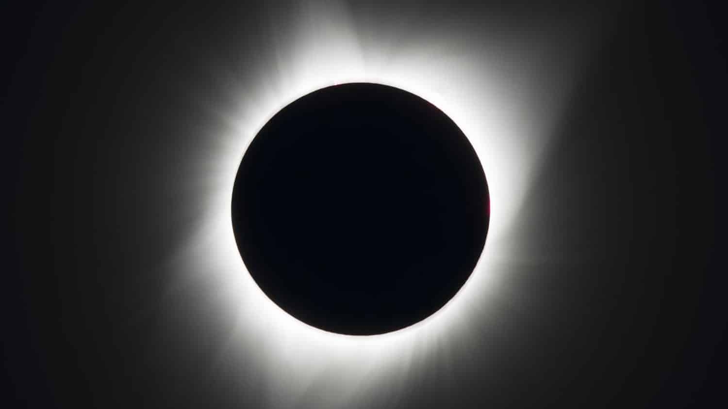 A total solar eclipse is seen on Monday, August 21, 2017 above Madras, Oregon.